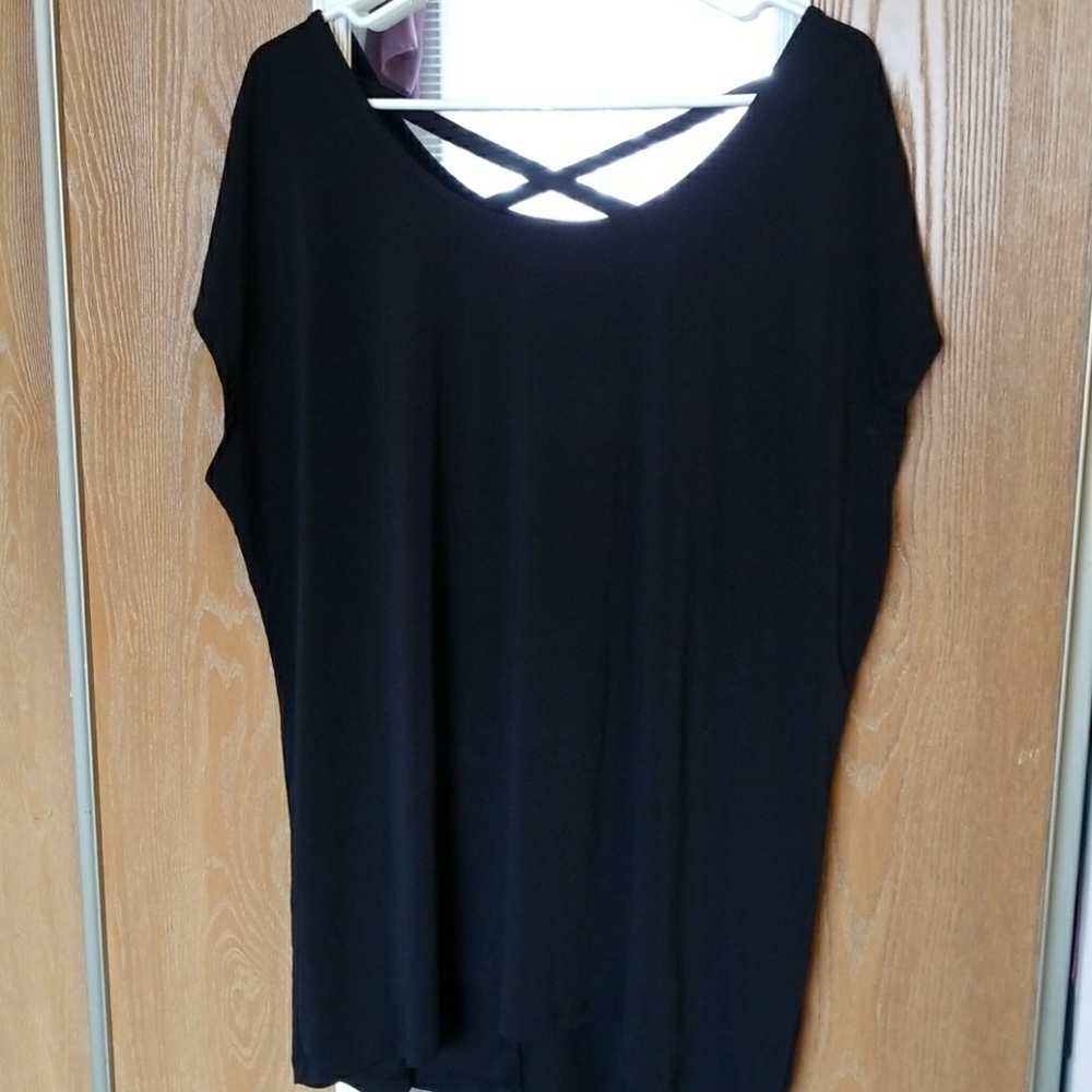 Torrid Stretchy Strappy Back Tee